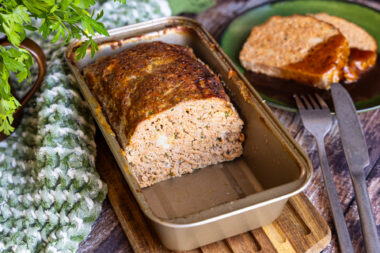 Hackbraten in der Kastenform
