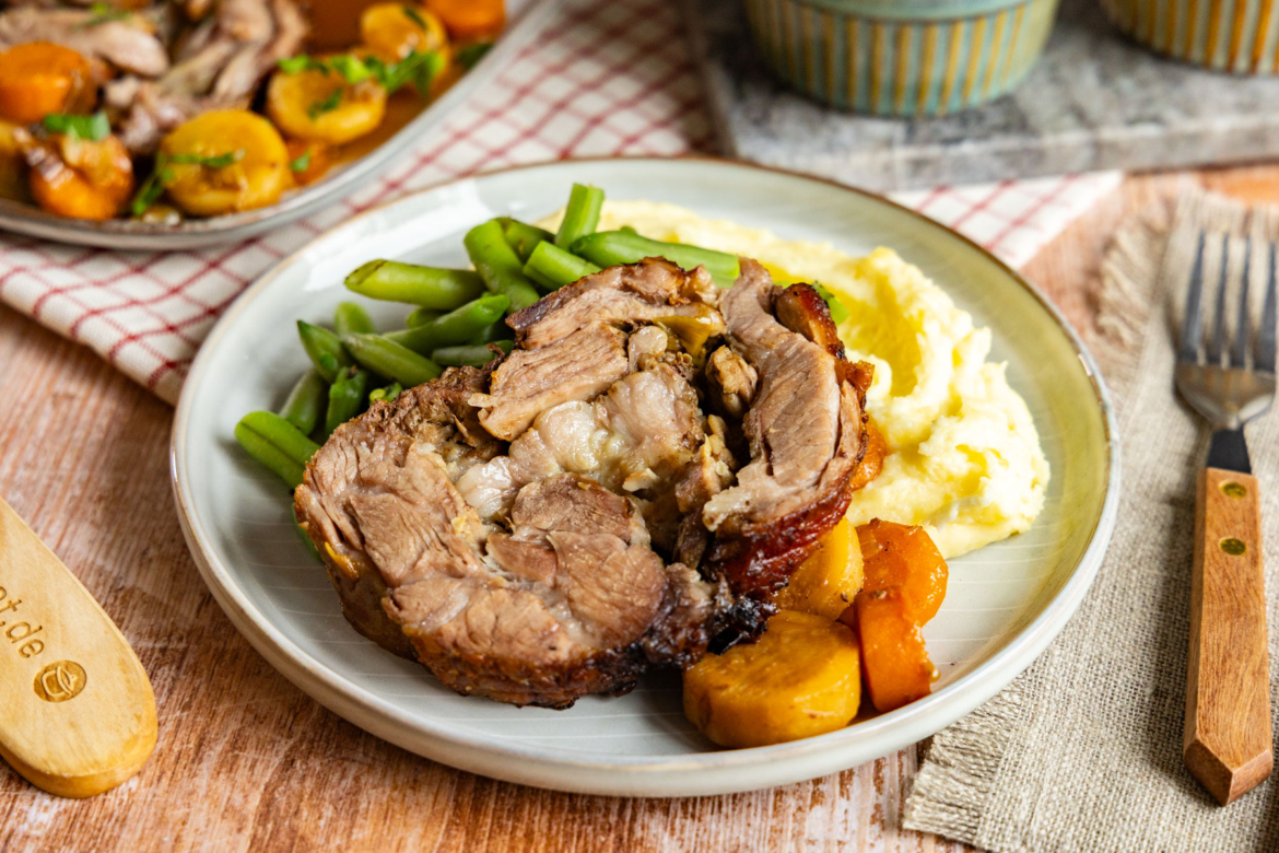 Klassischer Kalbsnierenbraten