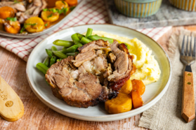 Klassischer Kalbsnierenbraten