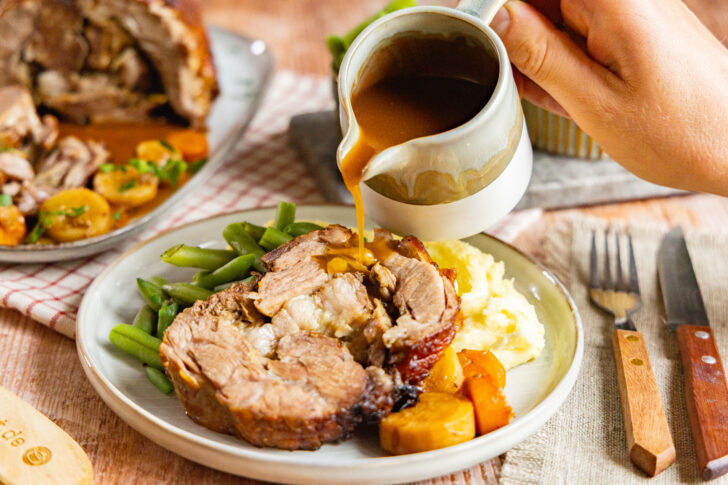 Klassischer Kalbsnierenbraten