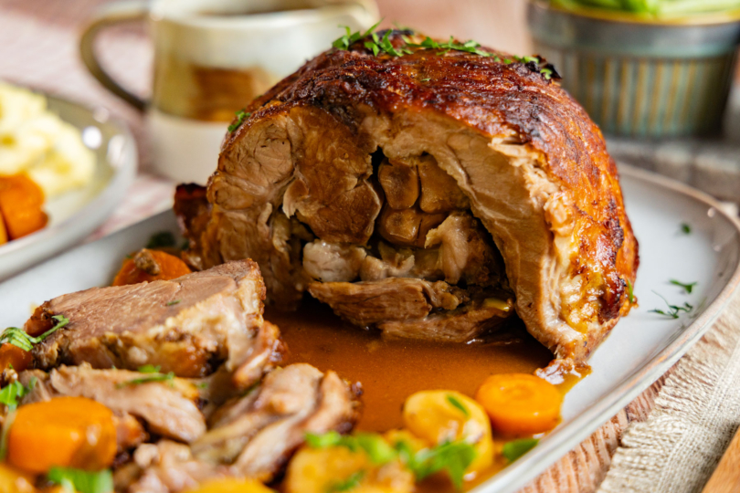 Klassischer Kalbsnierenbraten