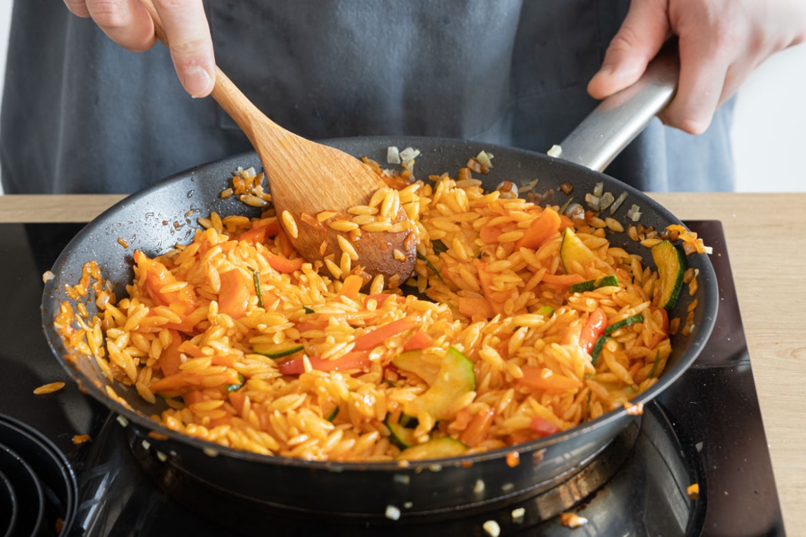 Kritharaki - Griechische Nudeln Rezept