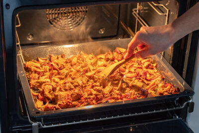 Fleisch im Ofen garen
