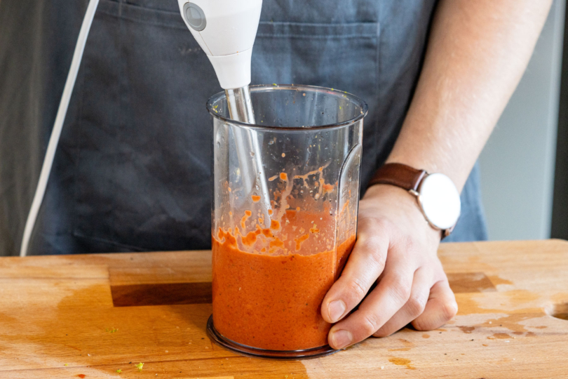 Marinade pürieren