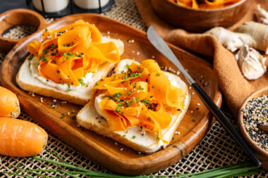 Veganer Lachs: Karottenlachs selber machen