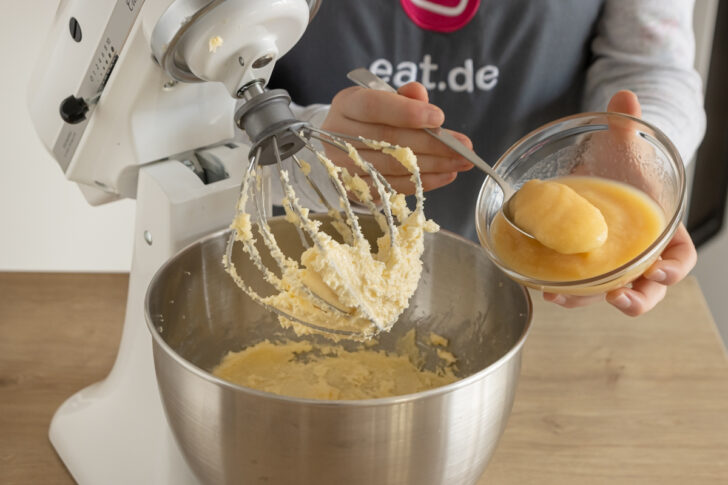 Apfelmus als Ei-Ersatz beim Backen