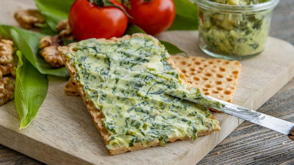 Bärlauchbutter selber machen | Rezept