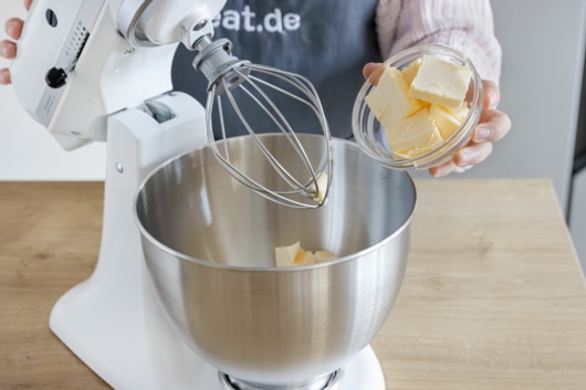 Butter aufschlagen