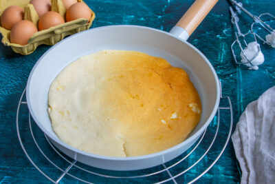 Eierpfannkuchen mit Eischnee