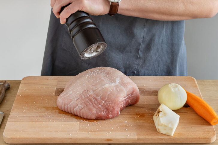 Fleisch würzen