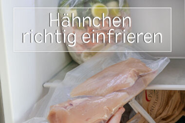 Hähnchen einfrieren