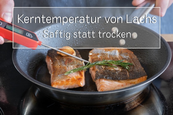 Kerntemperatur Lachs