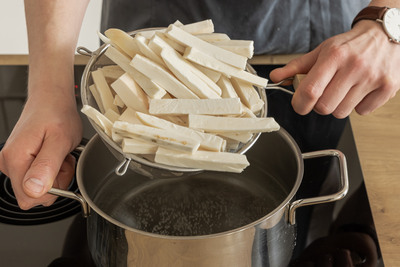 Maniok kochen