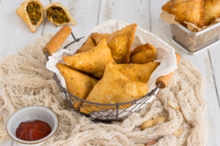 Original indische Samosas