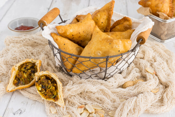 Original indische Samosas