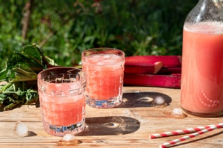 Rhabarbersaft