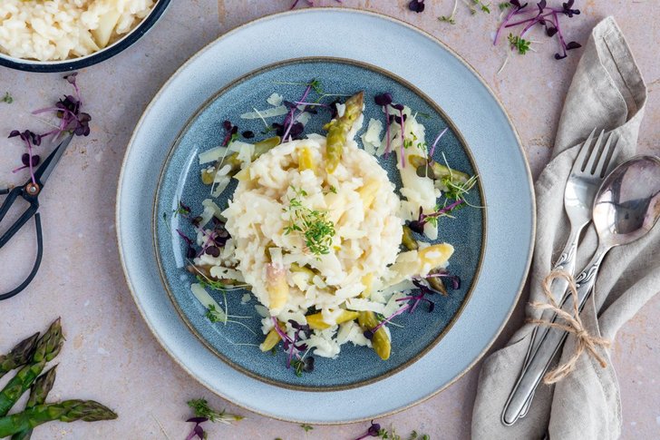 Spargelrisotto
