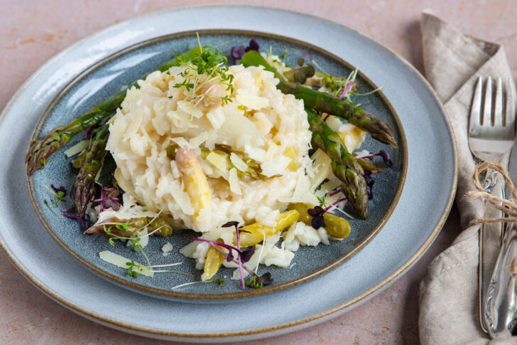 Spargelrisotto