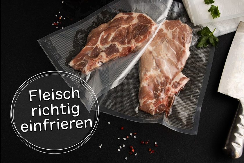 Fleisch richtig einfrieren
