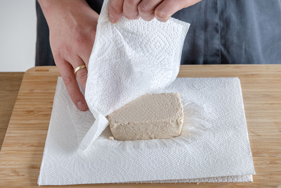Tofu ausdrücken