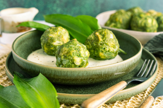 Bärlauchknödel selber machen