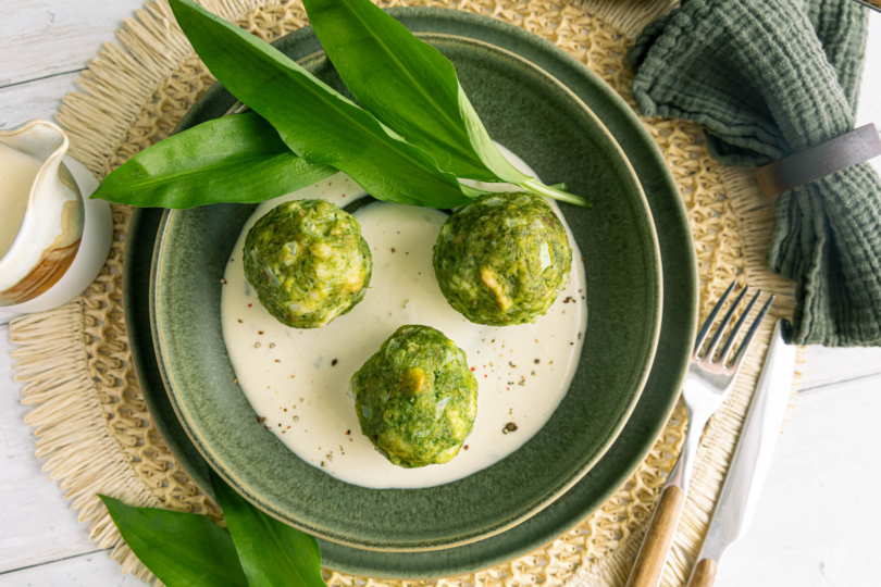 Bärlauchknödel selber machen