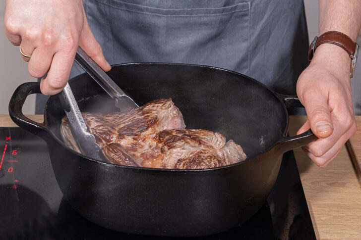 Rinderbraten im Schmortopf