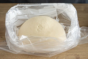 Pizzateig luftdicht verpacken