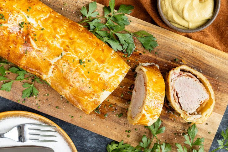 Schweinefilet im Blätterteig