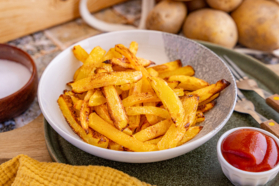 selbstgemachte Pommes aus dem Backofen