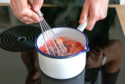 Erdbeerkonfitüre kochen