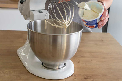 Mascarpone unterrühren