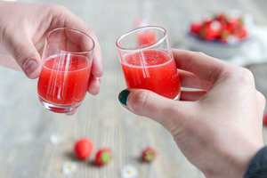 Erdbeerlimes