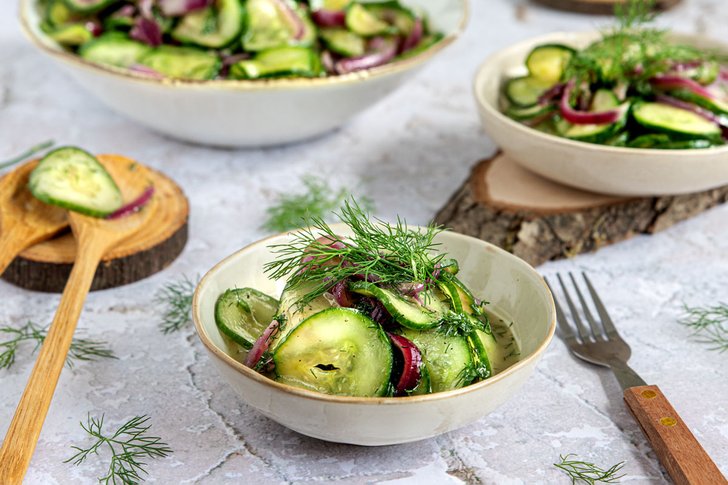 schneller Gurkensalat
