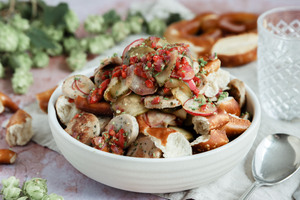 Weißwurstsalat