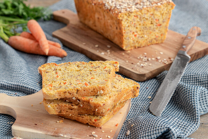 einfaches Karottenbrot