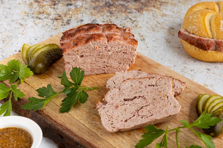 Leberkäse zubereiten