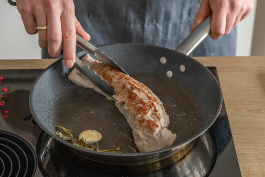 Schweinefilet anbraten