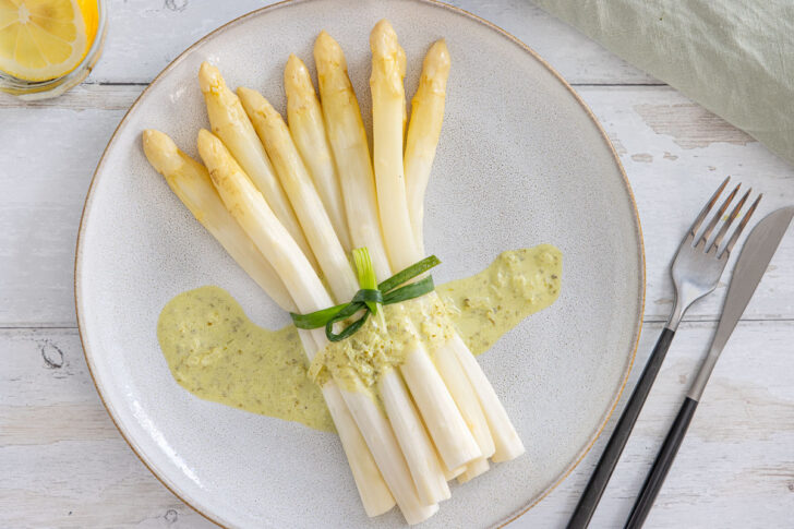 Spargel im Dampfgarer zubereiten
