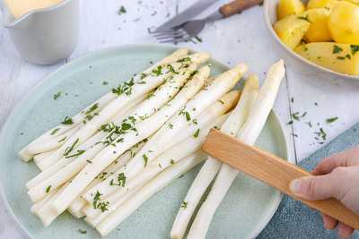 Spargel Sous-Vide gegart