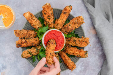 panierter Tofu
