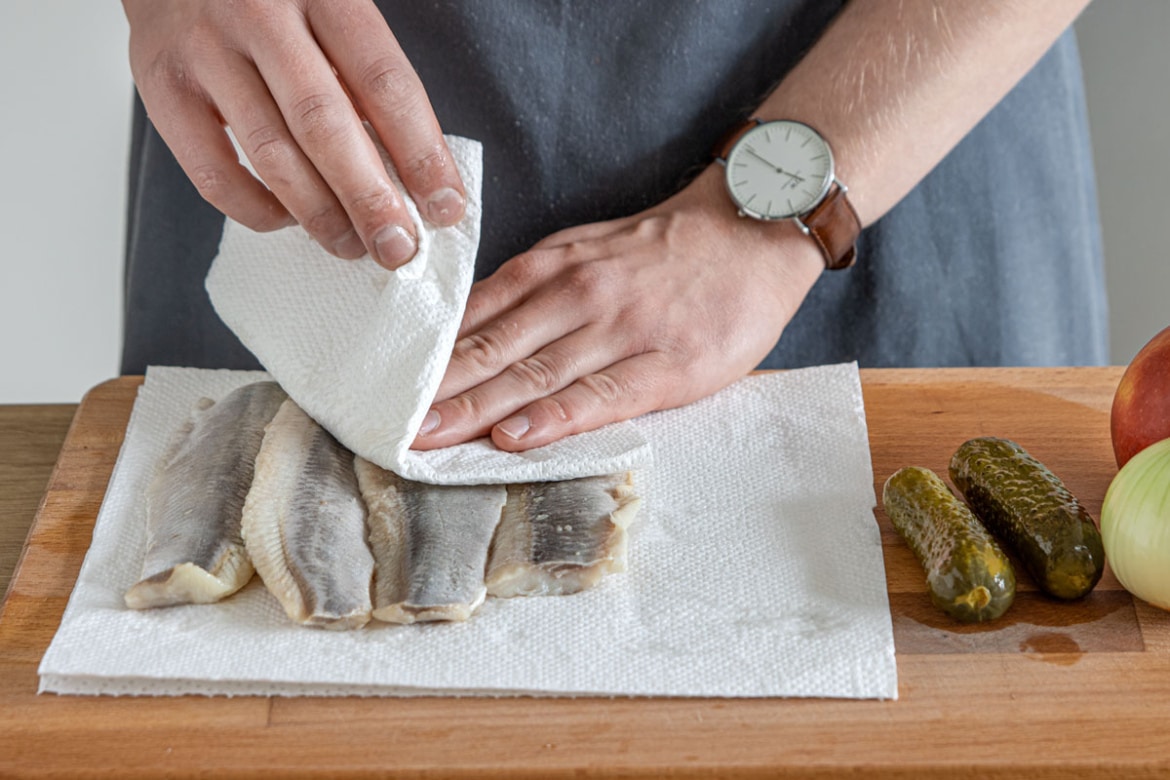 Eingelegter Hering nach Omas Art Matjes Rezept