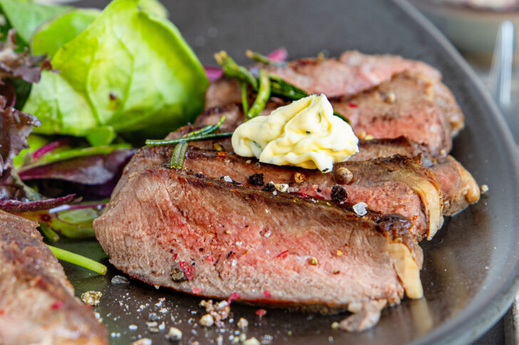Entrecote in der Pfanne saftig braten