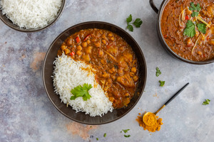Indisches Kichererbsen-Curry