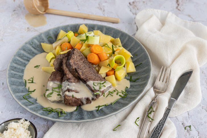 Klassische Meerrettichsauce zu Tafelspitz
