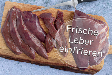 Leber einfrieren - Titel