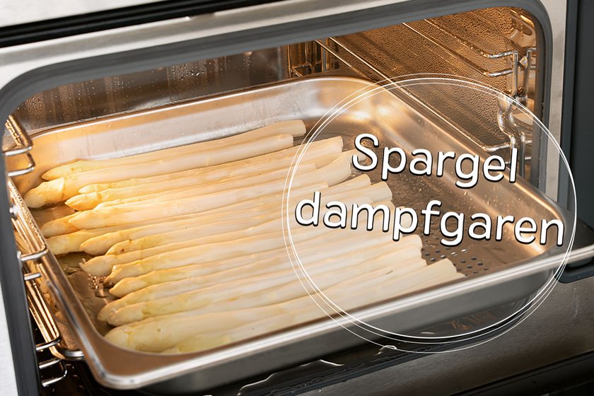 Spargel dampfgaren - Titel