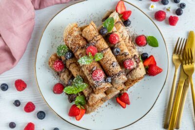 vegane Buchweizenpfannkuchen