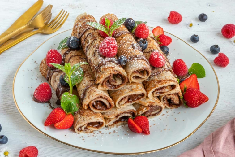 Süße vegane Buchweizenpfannkuchen | Rezept - eat.de