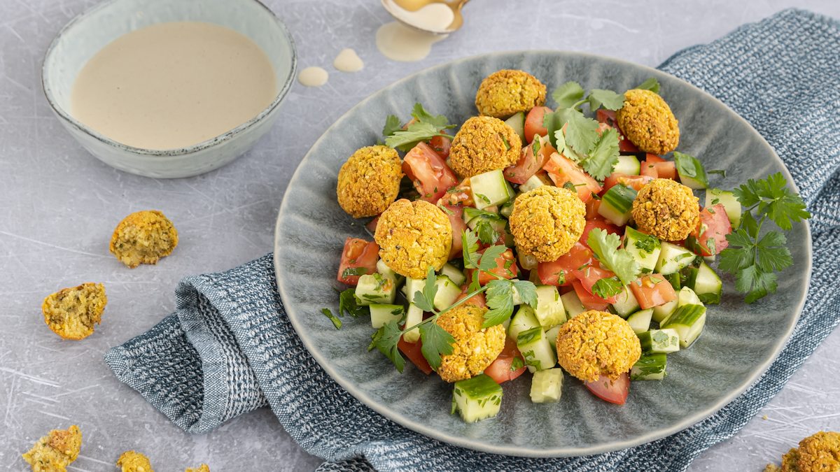 Falafel aus dem Backofen ohne Frittieren | Rezept - eat.de
